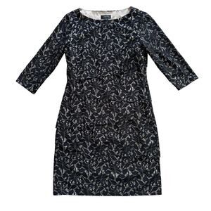 TAHARI DRESS, size 8, Black, Gold Lace, Evening dress, BEAUTIFUL!!